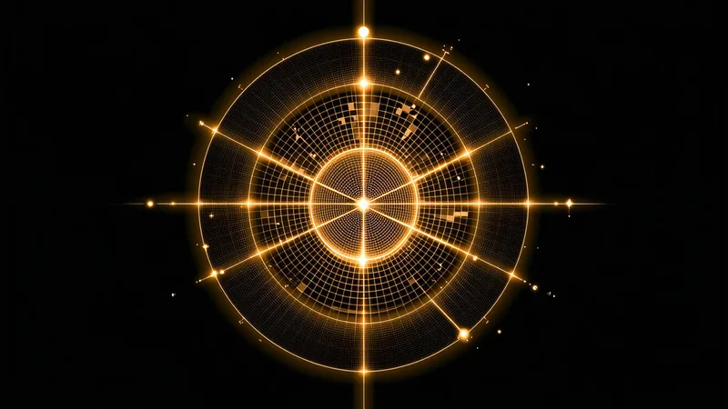 Abstract evaluation benchmark visualization — performance metrics radar